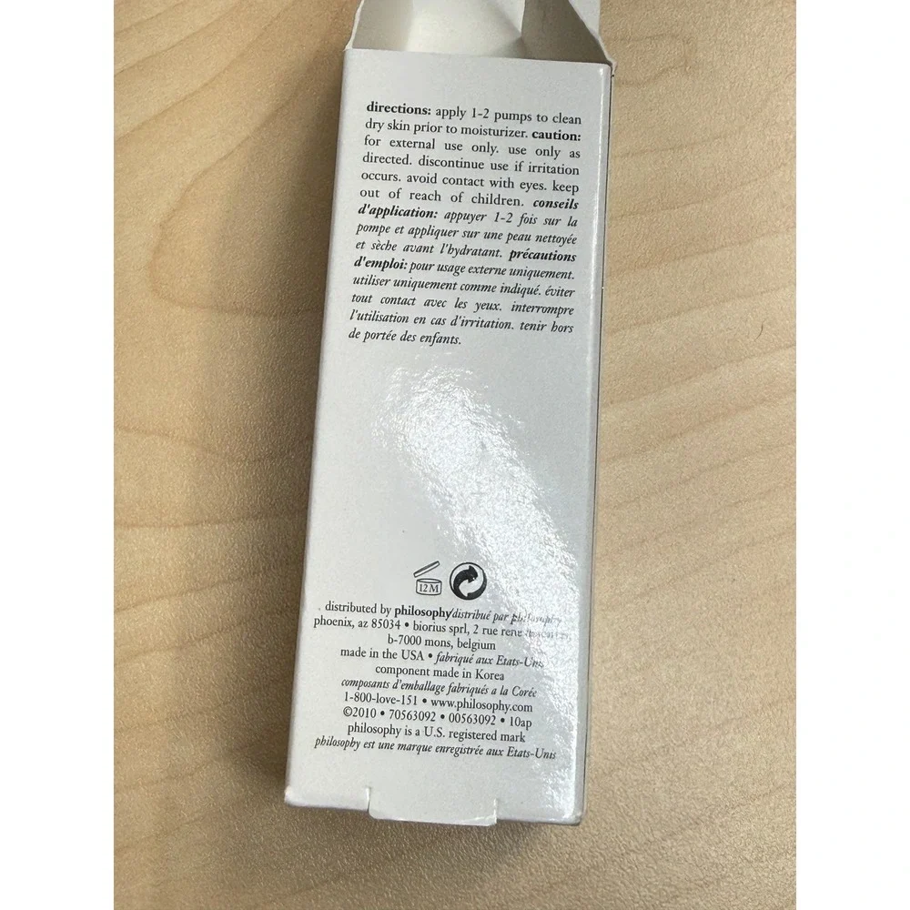Philosophy Miracle Worker Miraculous Anti-Aging Concentrate 1oz 29.6ml Serum NEW
